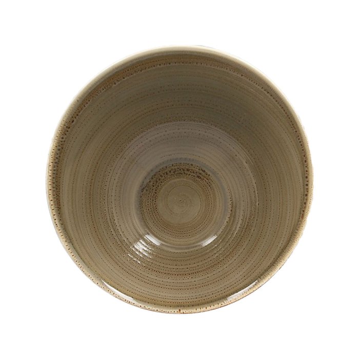 Ассиметричная тарелка RAK Porcelain Twirl Alga 650 мл, 220х90 мм TWBUBA22AL