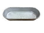 Форма хлебопекарная 220х90х40 мм из пищевого алюминия овальная Балезинский ЛМЗ ОАО Л 7-1