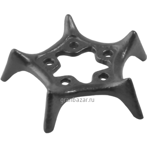 Подставка д/чайников 3150444/45; чугун; D=110,H=35мм; черный ProHotel Trivet 0.6/0.45