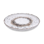 Тарелка круглая борт вертикальный d=270 мм., плоская, фарфор,цвет бежевый, Crumbs R15 Gural Porcelain GBSBLB27DUR1515