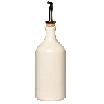 Бутылка для масла/уксуса EMILE HENRY d=7,5см 0,45л, керамика, серия Gourmet Style, цвет кремовый