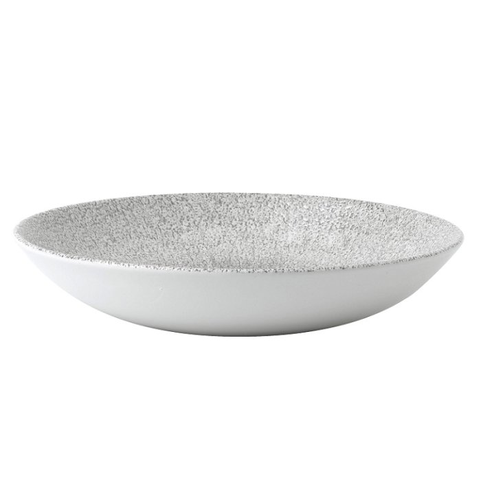 Салатник без борта Studio Prints Raku 1,14л d248мм Jasper Grey Churchill RKGJEVB91