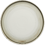 Тарелка с высоким бортом «Айсио»; фарфор; D=225, H=17мм; белый,серый KunstWerk T8600998