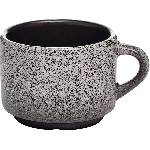 Чашка кофейная «Млечный путь»; фарфор; 80мл; белый, черный Борисовская Керамика ФРФ88805453
