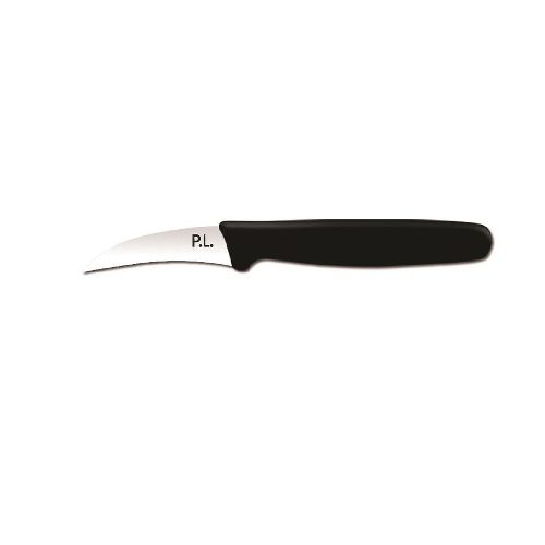 Нож для чистки овощей PRO-Line 60 мм Коготь черная ручка P.L. Proff Cuisine KB-07-65YD-BK101---NEW2025