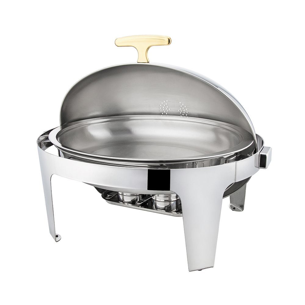 Мармит 9 л овальный с откидной Roll-top крышкой нерж. Sunnex X32821UV
