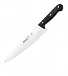 Нож поварской «Универсал» сталь нерж.,полиоксиметилен; L=38.5/25,B=5.3см; черный,металлич. Arcos 280704