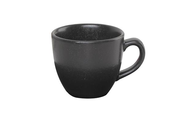 Чашка кофейная BLACK фарфор, 90 мл, d 65 мм, h 53 мм, черный Seasons Porland 312109 черный