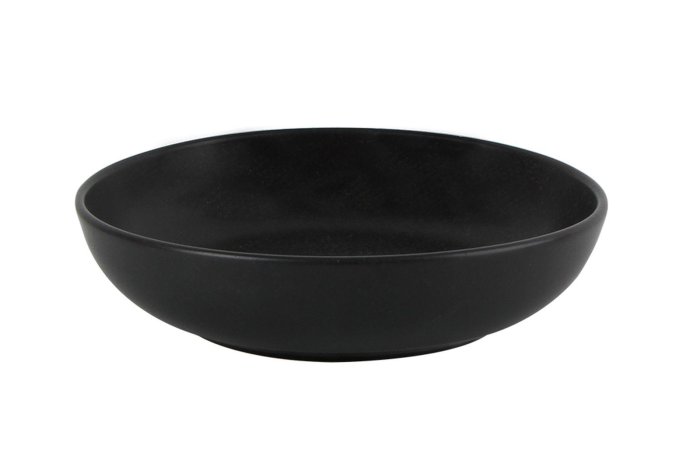 Салатник Seasons BLACK полуглубокий d 170 мм h 40 мм 415 мл фарфор цвет черный Porland 368117 черный