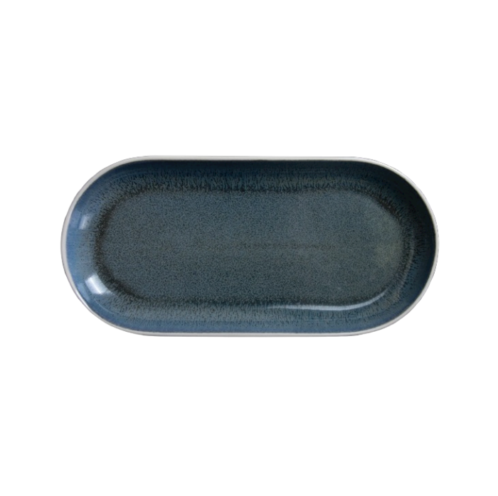 Блюдо овальное 295х140 мм, голубой Corone Oceano 10554oc