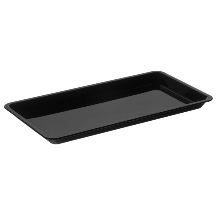 Поднос для подачи GN 1/3 325*167 мм. поликарбонат, черный б/крышки Gastroplast /1/36/
