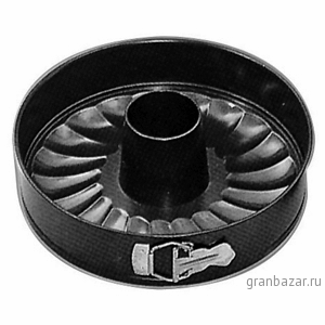 Форма конд.; антиприг.покр.; D=24,H=7см; черный,металлич. Paderno 47756-24