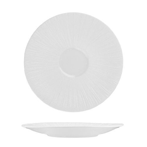 Блюдце Frost White Moon d165 мм h20 мм чайное для чашки P.L. Proff Cuisine ZA0647-6.5-AR-ME