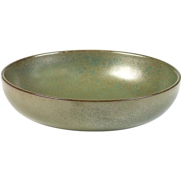 Салатник «Серфис»; керамика; 400мл; D=16,H=4см; зелен. Serax B5116204A