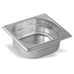 Гастроемкость Econorm 1/6 h100 мм нерж.176х162х100 мм 1,6 л S0,55мм P.L. Proff Cuisine