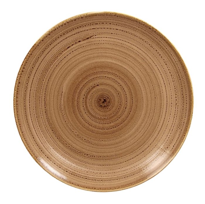 Тарелка RAK Porcelain Twirl Shell плоская 180 мм TWNNPR18SH