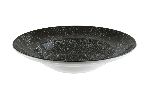 Тарелка глубокая Космос 400 мл d240 мм h52 мм Черный форма Гурмэ Bonna COSBLGRM24CK