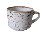 Чашка кофейная "Пунто Бьянко"; фарфор; 80 мл; H=47, B=60 мм; белый, черный Борисовская Керамика ФРФ88805451