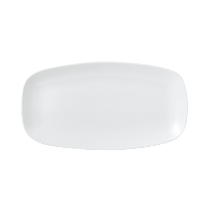 Блюдо прямоугольное CHEFS без борта Vellum 355х189мм White полуматовый Churchill WHVMXO141