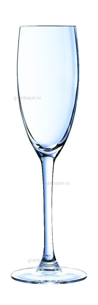 Бокал-флюте «Каберне» хр.стекло 160мл D=53/70, H=223мм прозр. Chef&Sommelier 48024