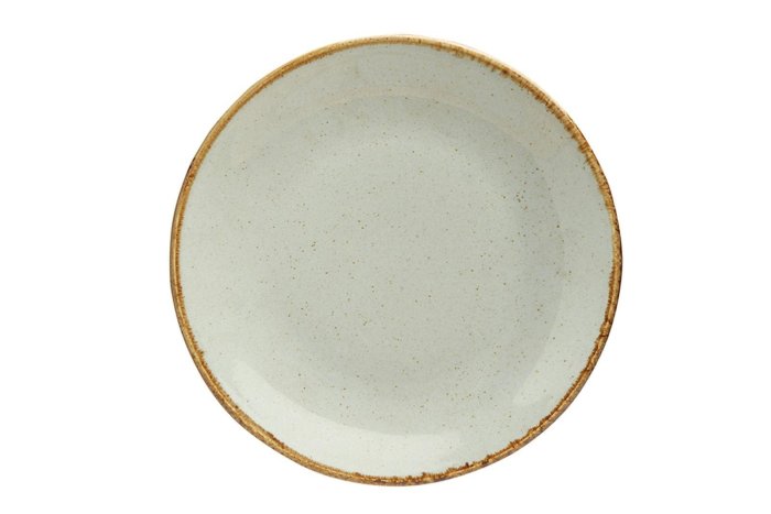 Тарелка мелкая без рима 280 мм Porland 187628 GRAY