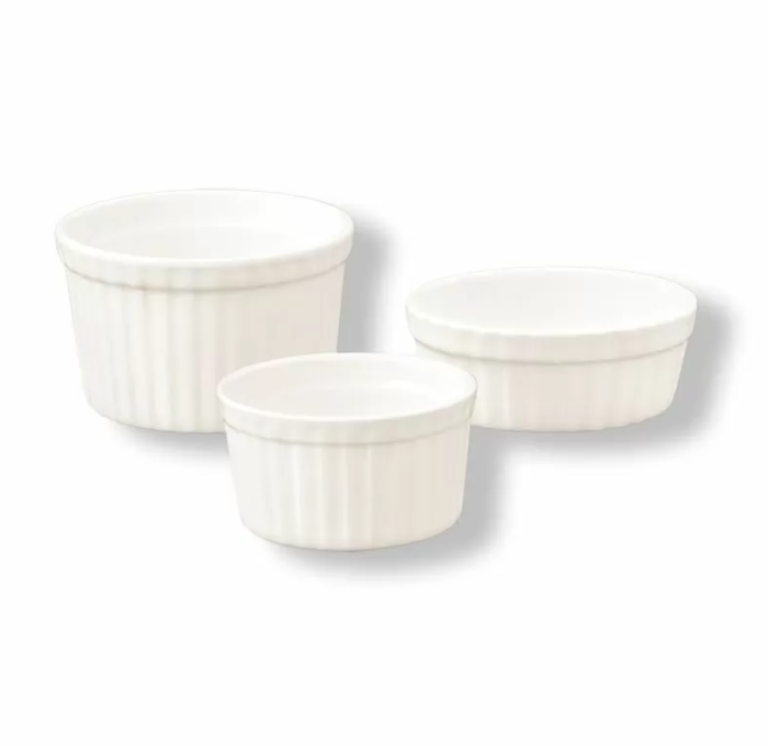 Соусник Рамекин, 90 мл, 65 мм рельефный, фарфор P.L. Proff Cuisine