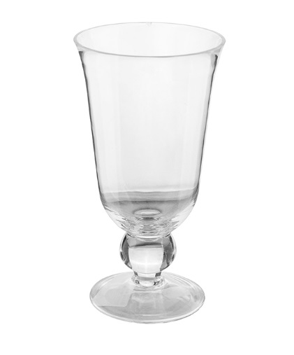 Ваза д/цветов на ножке; стекло; D=110, H=200 мм; прозр. Неман 7941/4вел