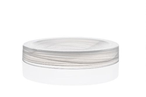 Блюдо Hollow d 300 мм h 40 мм, стекло, цвет / декор белый, ArdaCam
