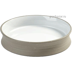 Салатник; фарфор; D=17.5,H=4см; белый,серый Serax B2414016