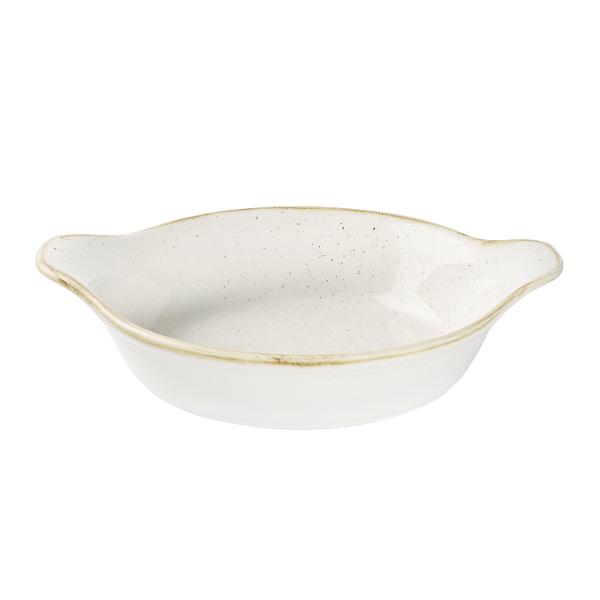 Форма для запекания с ручками Stonecast d175мм/215мм 0,59л Barley White Churchill SWHSLREN1
