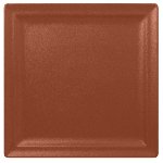Тарелка NeoFusion Terra квадратная 300 мм., плоская, фарфор коричневый RAK NFCLSP30BW