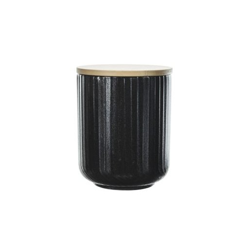 Емкость DAKOTA BLACK с деревянной крышкой 1л d 110 x h 140 мм Cosy&Trendy 4392214