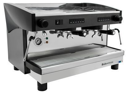 Кофемашина автомат ROBUSTEZZA ST2E/ черная+высокая группа+экономайзер мультифазная
