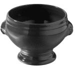 Бульонная чашка «Лион»; фарфор; 410мл; D=11,H=10.5,B=15см; черный REVOL 638386