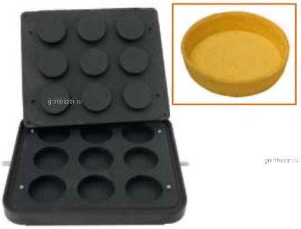 Тарталетница форма Kocateq DH Tartmatic Plate 40