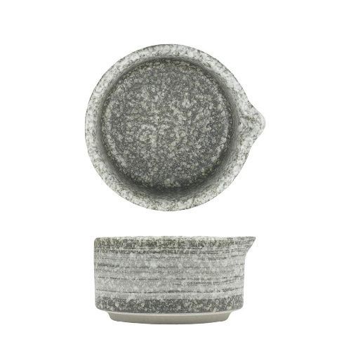 Соусник Glossy Stone Untouched Taiga 60мл d 75 мм h40 мм глазурь P.L. Proff Cuisine 21-711 GSB