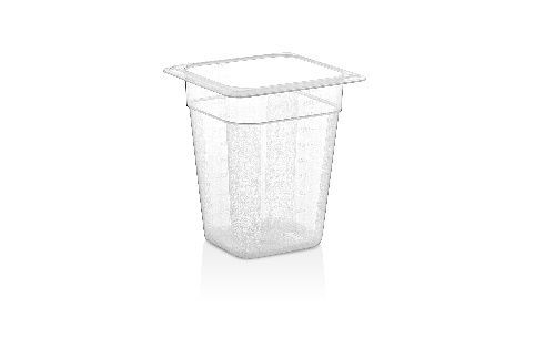 Гастроемкость 1/6 h=200 мм. 2,5 л. п/п прозрачная /1/36/ Gastroplast GNPP-16200