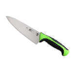 Нож кухонный поварской, L=210мм., нерж.сталь, ручка пластик, вставка зеленая Atlantic Chef 8321T05G