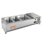 Витрина холодильная настольная HICOLD VRTO 1000 1/3 уценка