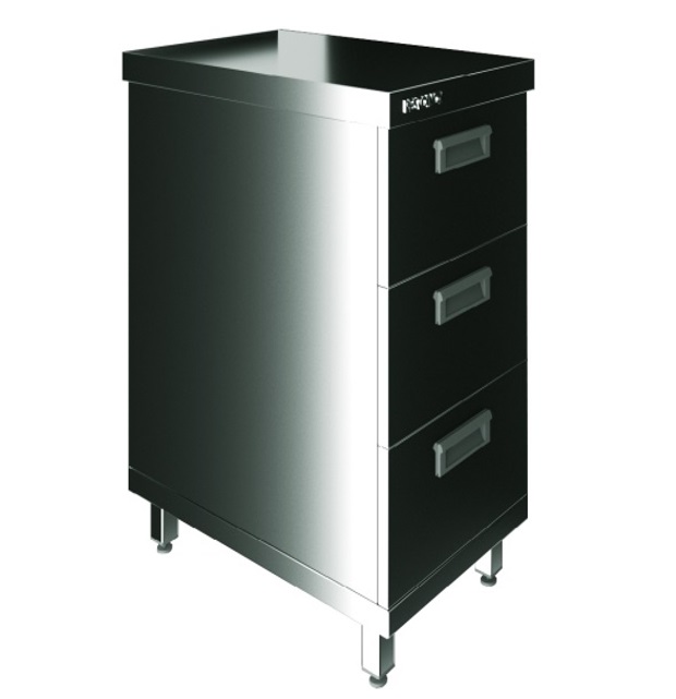 Стол закрытый с ящиками Restoinox СП3Я-6/7