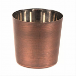 Стакан Antique Copper для подачи 400 мл, d 85 мм, h 85 мм, нержавейка, P.L. Proff Cuisine