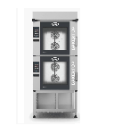 Печь конвекционная колонна UNOX BAKERTOP RETAIL XETC-12EU-YPRMA с зонтом