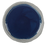 Тарелка мелкая "Нау"; керамика; D=230, H=20 мм; синий REVOL 654617