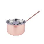 Соусник Copper 90 мл d76 мм h40 мм с ручкой с крышкой нерж. P.L. Proff Cuisine MCH 5500/CP