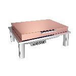 Мармит с откидной крышкой Fresh 12.24 5 л 650х480х270 мм нерж. с медным покрытием P.L. Proff Cuisine CRH 6111 RG