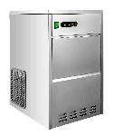 Льдогенератор для пальчикового льда, 25 кг/сут, бункер 5 кг, с корпусом из нержавеющей стали, с подключением к водопроводу Koreco AZ 25/5 SI