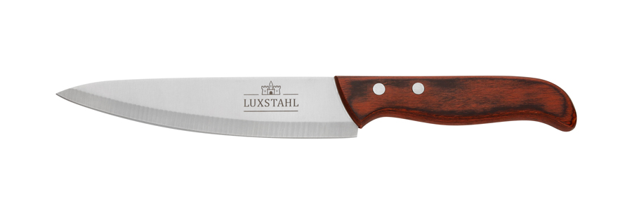 Нож поварской 152 мм Wood Line Luxstahl