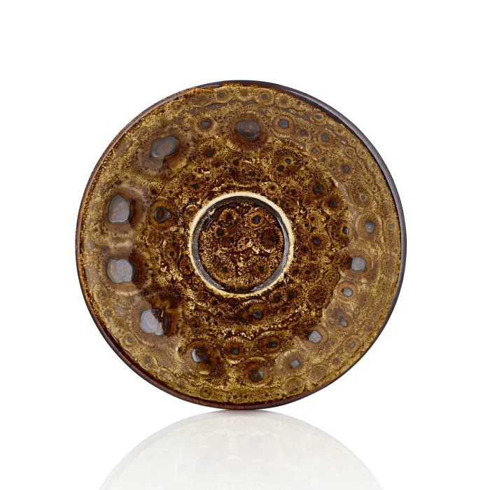 Блюдце Cowry Yellow d 155мм By Bone CW-YL-ZT-01-CT