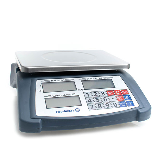Торговые весы Foodatlas YZ-506 (15кг/1гр)
