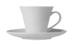 Чашка кофейная «Граффити»; фарфор; 70мл; D=6.6,H=5.7,L=8.7см; белый Tognana GR01508